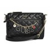 KABELKA GUESS MARISOLA LOGO CROSSBODY ČERNÁ