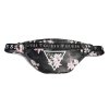 GUESS LEDVINKA GESABEL GYM FANNY PACK černá s květy0