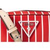 GUESS Kamryn Crossbody Top Zip červená2