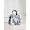 BRITTA CHECK MOTIF BAG