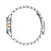 citizen geh use silberfarben ziffernblatt wei armband silber und goldfarben fe2116 85a