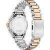 citizen geh use silberfarben ziffernblatt wei armband silber und goldfarben fe2116 85a 3