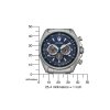 citizen geh use silberfarben ziffernblatt blau armband silberfarben ca4560 81l 2