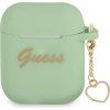 Guess GUA2LSCHSN Apple AirPods green Silicone Charm Heart Collection