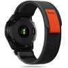 Tech-Protect Nylon Garmin Fenix 5/6/6 Pro/7 black/orange