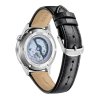 citizen geh use silberfarben ziffernblatt schwarz armband schwarz nh9131 14e 3