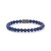 Rebel & Rose Bracelet Lapis Lazuli 925 RR-6S002-S-L