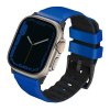 UNIQ Linus Band Apple Watch 4/5/6/7/SE/8/9/Ultra 44/45/49mm Airosoft Silicone blue/racing blue