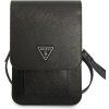 Guess GUWBSATMBK black Saffiano Triangle