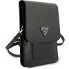 Guess GUWBSATMBK black Saffiano Triangle