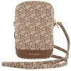 Guess GUWBZPGCSPGW Zip GCube Bottom Stripe brown