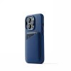 Mujjo Full Leather Wallet Case Apple iPhone 14 Pro (monaco blue)