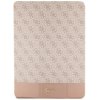 Guess GUFCP12PS4SGP Apple iPad Pro 12.9 2020/2021/2022 (4, 5, 6 gen) / iPad Air 13" 2024 (6 gen) pink 4G Stripe Allover