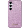 Guess GGUHCS24MHGGSHU Samsung Galaxy S24+ Plus hardcase Glitter Script purple