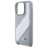 BMW BMHCP16X23PSCCG Apple iPhone 16 Pro Max hardcase M Edition Carbon Stripe & Strap grey