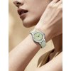 oris ladies quis date green 01 733 7770 4157 07 4 18 67fc hand shot model