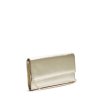 METALLIC SAFFIANO CLUTCH 1