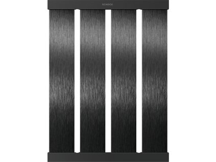 Designová podložka v černém kovu 629725s