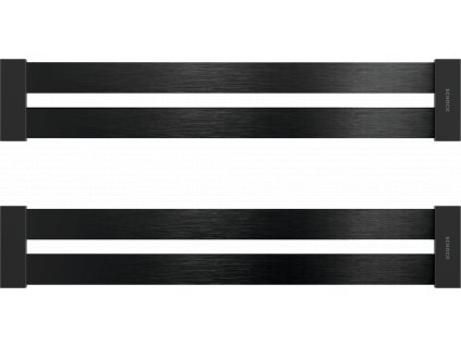 Designová podložka v černém kovu 629724s