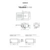 SET 04-1 Dřez SCHOCK Toledo D-150 + baterie Epos barevná 540027