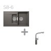 SET 08-6 Dřez SCHOCK MONO D-150 + baterie SC-540 barevná 557000