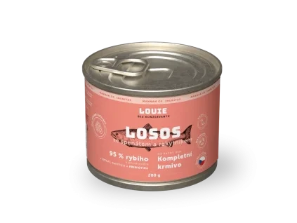 LOUIE Losos s rakytníkem, špenátem a prebiotiky 200 g