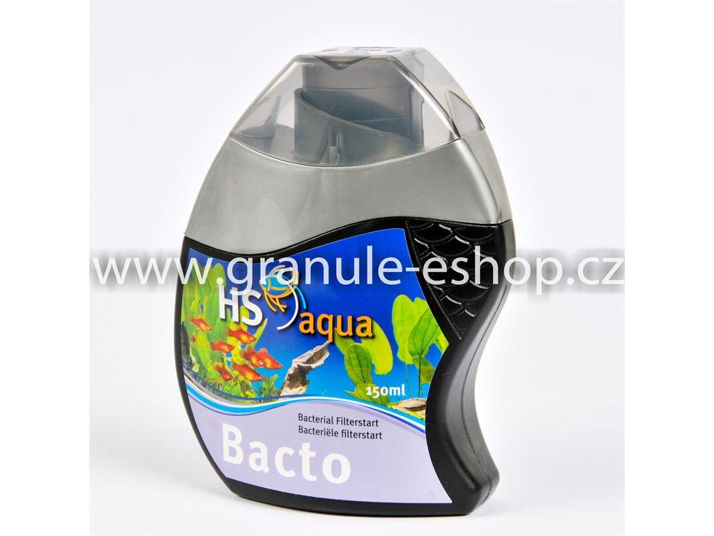 Přípravek na úpravu vody v akváriích - HS aqua Bacto 150 ml