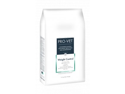 Veterinární granule pro psy - redukce a udržení hmotnosti - PRO-VET Weight Control 7,5 Kg