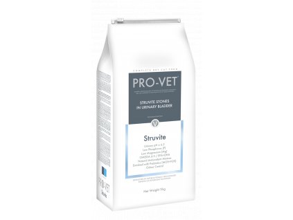 Veterinární granule pro kočky - močové kameny - PRO-VET Struvite 3 Kg