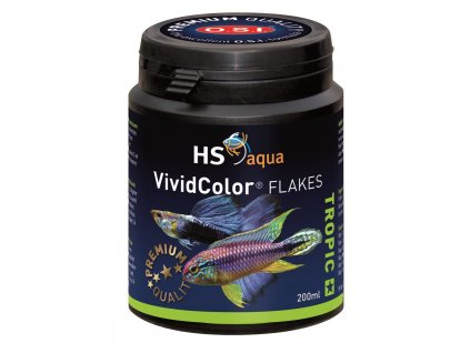 Krmení pro akvarijní ryby - O.S.I. Vivid color flakes 200 ml