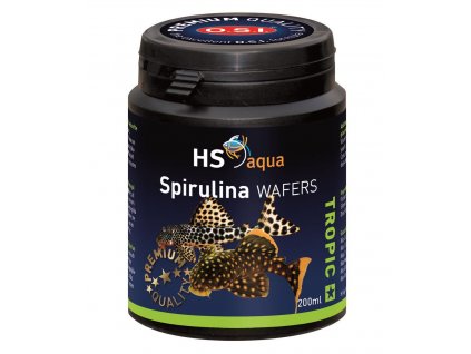 Krmení pro akvarijní ryby - O.S.I. Spirulina wafers 200 ml