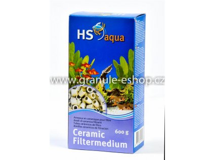 Náhradní náplň pro vnější filtr do akvária - HS aqua Ceramic filter medium 600 g