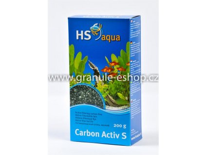 Náhradní náplň pro vnější filtr do akvária - HS aqua Carbon activ S 200 g