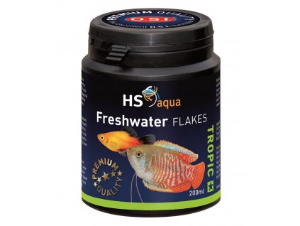 Krmení pro akvarijní ryby - O.S.I. Freshwater flakes 200 ml