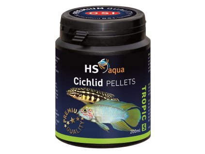 Krmení pro akvarijní ryby - O.S.I. Cichlid pellets 200 ml