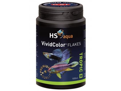 Krmení pro akvarijní ryby - O.S.I. Vivid color flakes 1000 ml