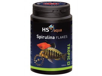 Krmení pro akvarijní ryby - O.S.I. Spirulina flakes 1000 ml