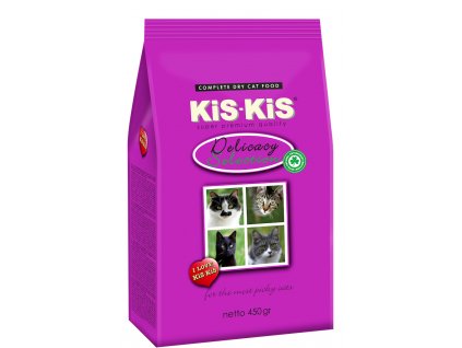 Granule pro kočky KiS-KiS Delicacy selection 450 g