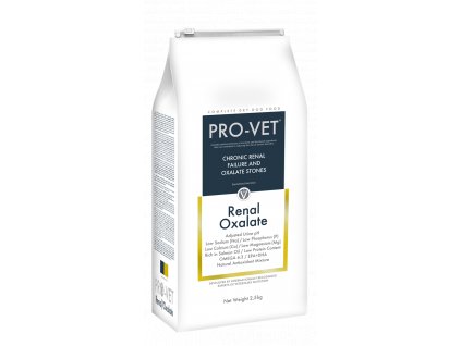 Veterinární granule pro psy - onemocnění ledvin - PRO-VET Renal Oxalate 2,5 Kg