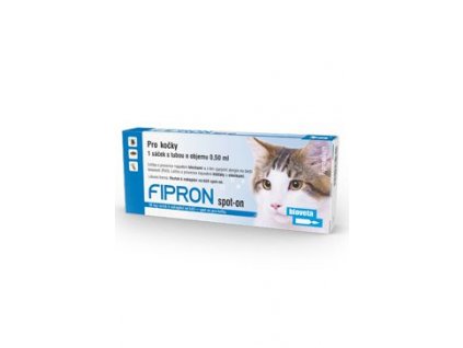 Fipron 50 mg Spot-On Cat sol 1 x 0,5 ml  antiparazitní přípravek pro kočky spot on