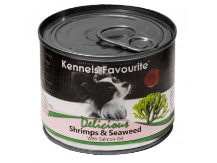 Konzerva pro psy - Kennels' Favourite krevety + mořská řasa s lososovým olejem 200 g
