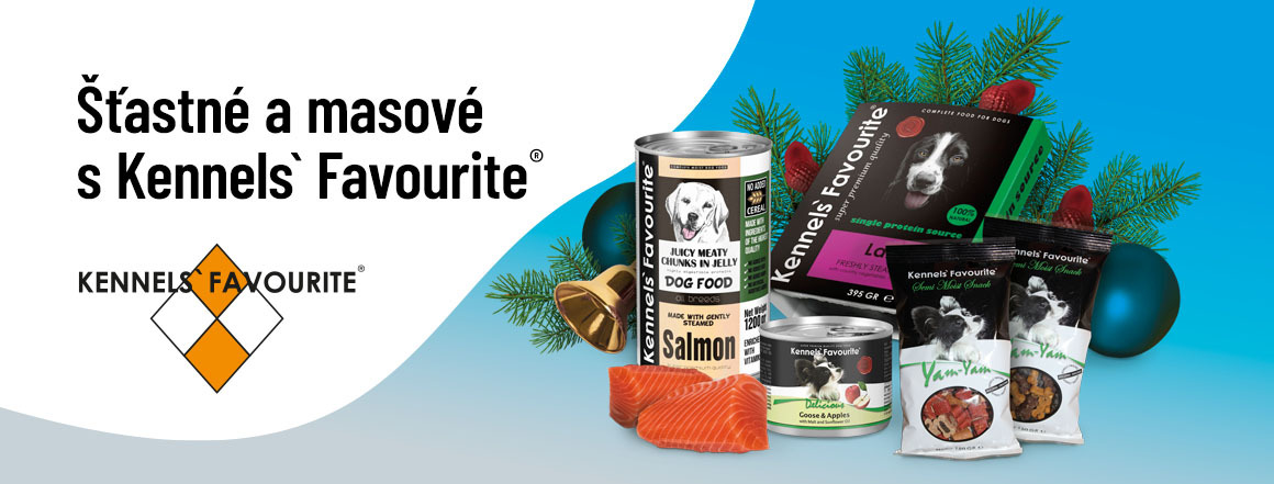 Šťastné a masové s Kennels´ Favourite