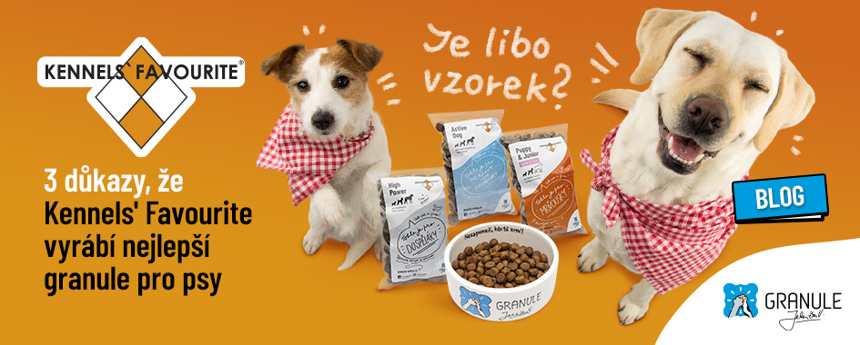 Vzorky granulí
