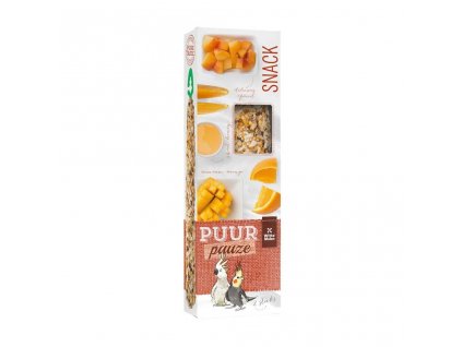 Pamlsek pro velké papoušky PUUR pauze Witte Molen 140 g