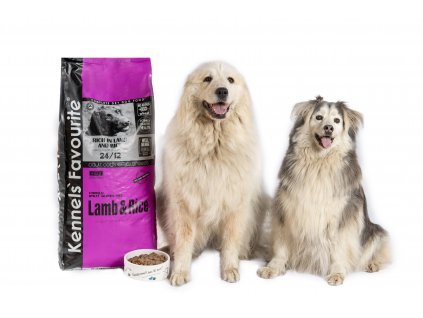 Kennels' Favourite Lamb and Rice  granule pro psy - jehněčí s rýží