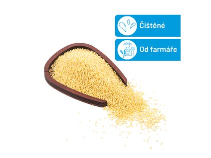 Proso žluté  od lokálního farmáře