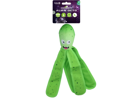 Dog Comets Alien Octo odolná hračka chobotnice zelená L