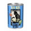 Konzerva pro kočky - KiS-KiS mořská ryba 400 g