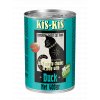 Konzerva pro kočky - KiS-KiS kachna 400 g