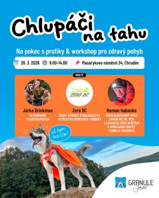 Už tam letíííme 🚀 Chrudimští a všichni pejskaři, zapište si datum 28. března 2026. V @granule_jehlicka se setkají všechny...
